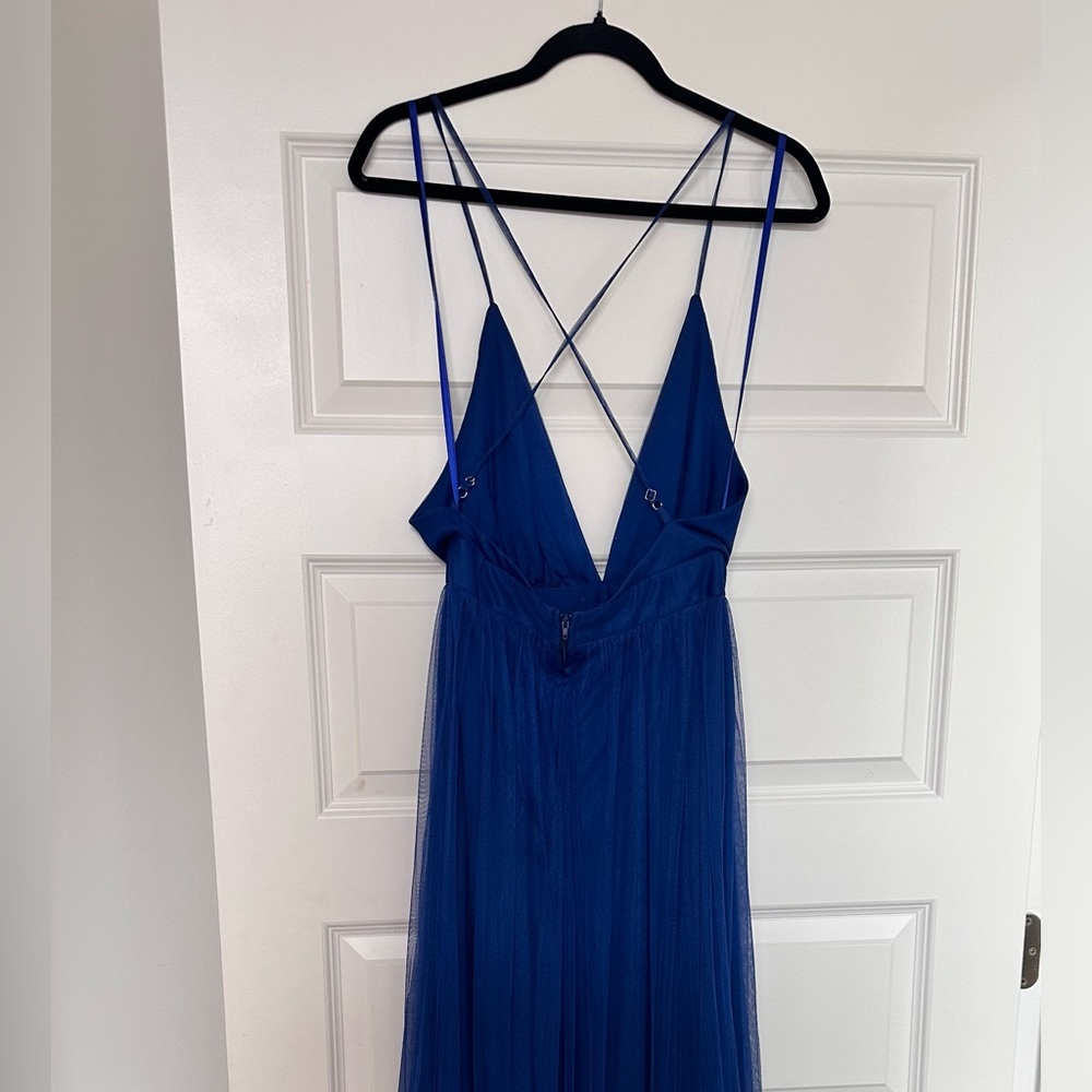Windsor Long Formal Maxi Royal Blue Dress